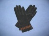 leather  working glove