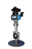 Pneumatic shutoff butterfly valve