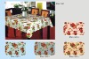 PVC table cloth with nonwoven backing