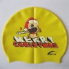 RH children cartoon swim cap/swimming cap/silicone swimming cap