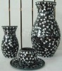 mosaic glass vases