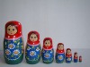 wooden russian doll