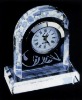 crystal table clock