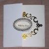 wedding invitation card -- W027