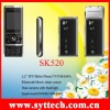 SK520+JAVA+bluetooth +dual camera +quad band+TV+FM radio