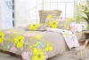 Reactive printed Twill bed sheet