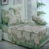 fly-b007 100% bamboo bedding  set/bedsheet/quilt/pillowcase/jacquard