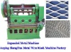 Expanded plate mesh machine