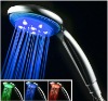 LED change color shower head light