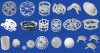 Plastic random packing (Cascade ring, Pall ring, Raschig Ring, Conjugate ring, VSP ring, Intalox Saddle, Flat ring)