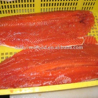 frozen salmon fillet