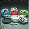 Plasitc bento lunch box with dividers