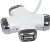 Hot Sell 4 Ports USB Hub with Fashionalbe Shape