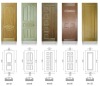 12mm deep Molded HDF Veneer & melamine Door Skin