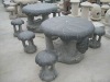 gray stone table