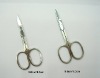 eyebrow scissors/manicure sicssors stainless steel