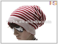 2012 Fashion winter knitted hat/knitting patterns hats/hat knitting machine/acrylic knitted hat