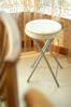 metal folding stool