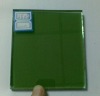 Dk green reflective float glass