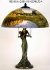 Hand-Painted Lamp