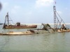 small sand dredger