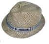 straw fedora hats