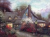 oil painting/pure hand made oil painting/canvas oil painting/Thomas Kinkade oil painting