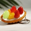 simulation food key chain