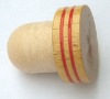 Wooden cap synthetic cork wine bottle stopper TBW20