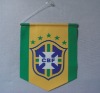 Football team double side printing hang flag/advertising printing flag/world cup flags/football souvenirs