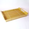 bamboo knitting tray,bamboo tray,tray