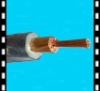 Mining flexible rubber cable with metallic shielded