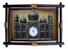 Promotion Clock-Bamboo & Polyresin Wall Clock