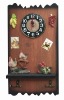 Promotion Clock-RESIN & MDF BOARD  WALL CLOCK