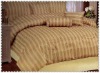 7 pcs jacquard comforter set bedding set