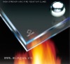 Tempered fire resistant glass