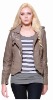 PU jacket(women jacket,pu leather jacket)(09684)