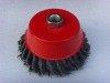 twisted wire cup brush