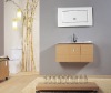 wooden bathroom vanity