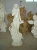 marble or stone carving statue ( garden decoration , artwork , antique imitation )