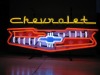 Chevy neon sign