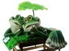 poly resin frog decoration