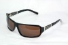 Full-rim UV protective acetate sunglasses S12AC-017