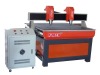 Two-heads cnc engraving router