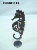 metal crafts, seahorse