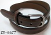 Genuine leather belt