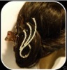 Plastic hair clip