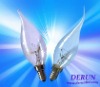 CAL35 CLEAR / FROSTED TAILED BULB