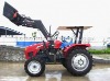 Backhoe loader fitted to wheel tractors