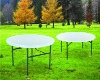 outdoor plastic foldable table